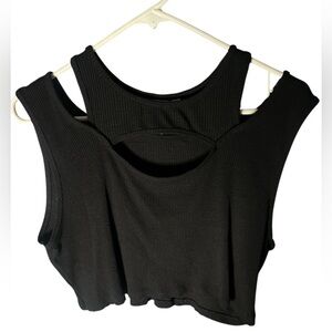 Black Sleeveless Women's Top H&M